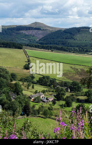 Vue de nez à Shutlingsloe Teggs près de Macclesfield Banque D'Images