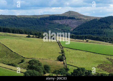 Vue de nez à Shutlingsloe Teggs près de Macclesfield Banque D'Images