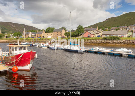 Port de pêche ou le port, Helmsdale, Ecosse UK Banque D'Images