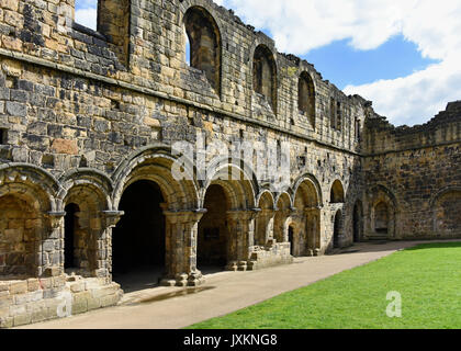 Kirkstall Abbey. Abbey Road, Leeds, Yorkshire, Angleterre, Royaume-Uni, Europe. Banque D'Images