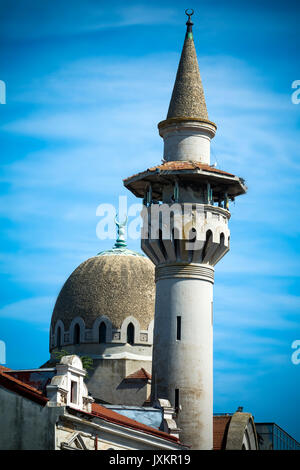 Mosquée du centre-ville de Constanta sur la mer Noire de la Roumanie Banque D'Images