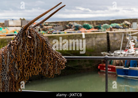 L'art public Pittenweem. Fife Scotland UK Banque D'Images