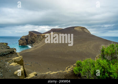 Vulcão dos Capelinhos. Capelinhos région volcanique. L'île de Faial, Açores Banque D'Images