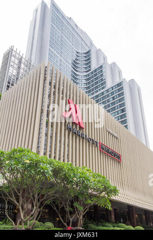 Le Marriott Marquis Queens Plaza Hotel, Bangkok, Thaïlande Banque D'Images