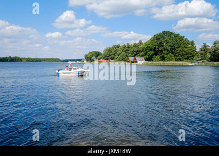 Voir Mirower, Mirow, Mecklenburg-Vorpommern, Allemagne Banque D'Images