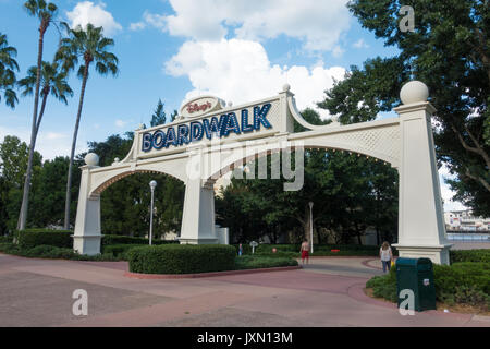 Le centre vacancier boardwalk resort de Walt Disney World, Orlando, Floride. Banque D'Images