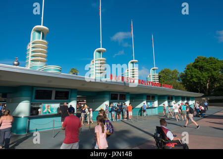 Entrée à Hollywood studios , parc à thème walt disney World, Orlando, Floride. Banque D'Images