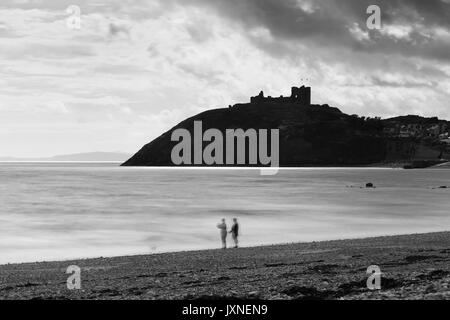 Photographie par © Jamie Callister. Château de Criccieth, Llyn Peninsula, au nord du Pays de Galles, 5 août 2017. [Aucun] [Photos] Total Tel : 018247054 Banque D'Images