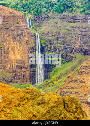 Waimea Canyon State Park, Kauai Banque D'Images