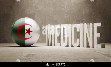 L'Algérie Medicine Concept haute résolution Banque D'Images