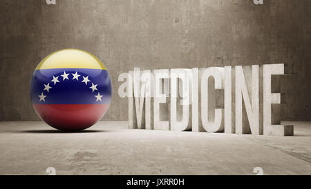 Le Venezuela Medicine Concept haute résolution Banque D'Images