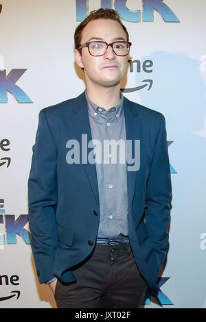 Nouveau Yorkny, NY, USA. Août 16, 2017. Griffin Newman aux arrivées de la Tique Premiere, village à l'est le cinéma, nouveau Yorkny, NY 16 août 2017. Crédit : Jason Mendez/Everett Collection/Alamy Live News Banque D'Images