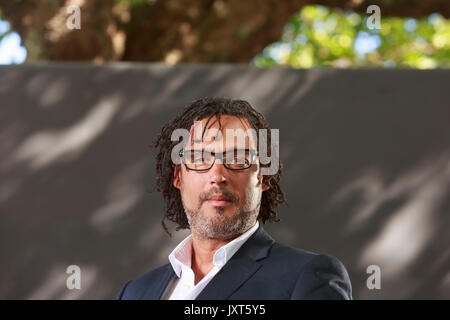 Édimbourg, Écosse 17 août. Jour 6 Edinburgh International Book Festival. Sur la photo : David Olusoga (historien, écrivain nigérian et diffuseur. Credit : Pako Mera/Alamy Live News Banque D'Images