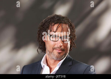 Édimbourg, Écosse 17 août. Jour 6 Edinburgh International Book Festival. Sur la photo : David Olusoga (historien, écrivain nigérian et diffuseur. Credit : Pako Mera/Alamy Live News Banque D'Images