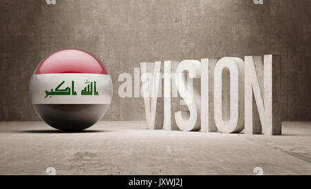 L'Iraq Concept Vision Haute Résolution Banque D'Images