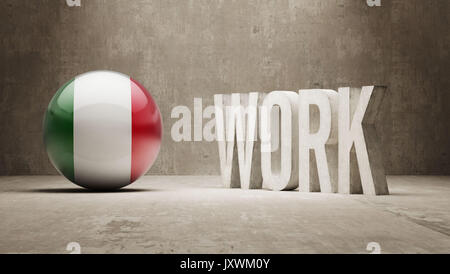 Concept de travail haute résolution Banque D'Images