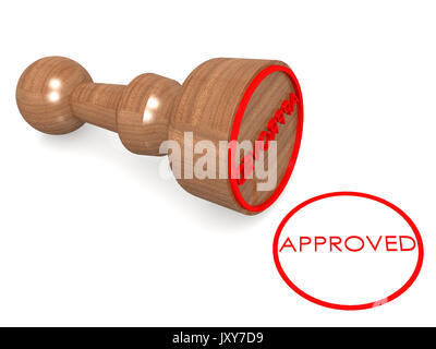 Timbre rond concept approuvé avec l'image hi-res rendus d'art qui pourrait être utilisé pour toute la conception graphique. Banque D'Images