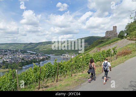 Bernkastel-Kues, Moselle, Rhénanie-Palatinat, Allemagne Banque D'Images