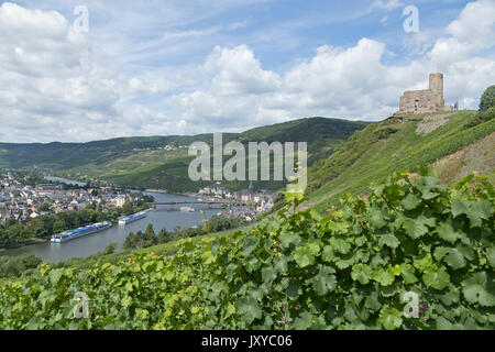 Bernkastel-Kues, Moselle, Rhénanie-Palatinat, Allemagne Banque D'Images