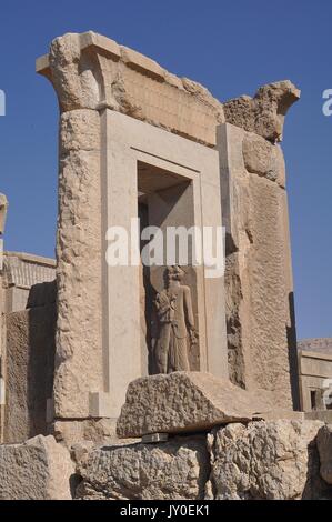 Ruines de PERSEPOLIS, IRAN Banque D'Images