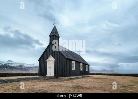 Église à distance, Hellissandur, Snaellsnes Iceland Banque D'Images