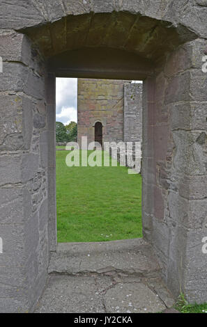 Ruines du Prieuré de Restenneth, Forfar, Angus, Scotland Banque D'Images