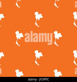 Carte Thaïlande seamless Illustration de Vecteur