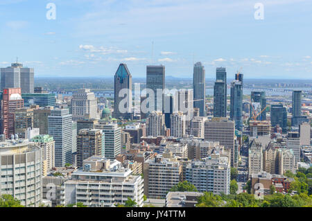 Montréal, Canada - le 16 août 2017 : en été, Canada Banque D'Images