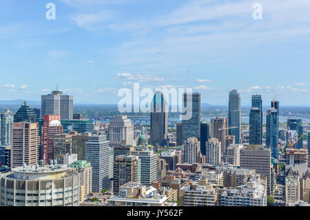 Montréal, Canada - le 16 août 2017 : en été, Canada Banque D'Images