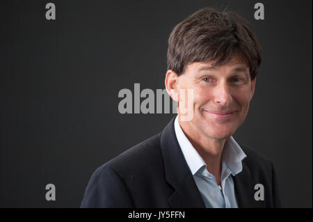 Edimbourg, Royaume-Uni,. 18 août 2017. Physicien, banquier, Ben Thomson apparaissant au Edinburgh International Book Festival. Credit : Lorenzo Dalberto/Alamy Live News Banque D'Images