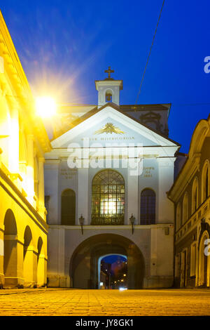 Porte de l'Aurore, Vilnius, Lituanie Banque D'Images