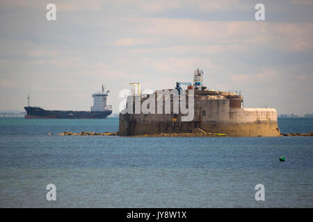 Port de Bembridge, St Helens Fort, île de Wight, Royaume-Uni, Banque D'Images