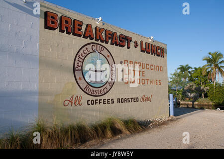 Shop sign in Matlacha, Florida, United States Banque D'Images