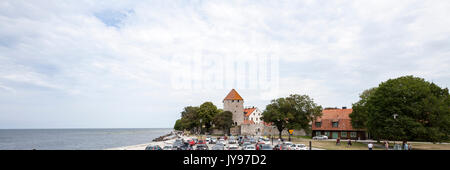 Kruttornet City Wall tower à Visby Banque D'Images