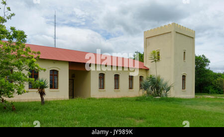 Grootfontein : fort allemand historique (Alte Feste) de la force de protection, aujourd'hui musée, district de Grootfontein, région d'Otjozondjupa, Namibie Banque D'Images