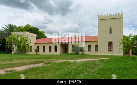 Grootfontein : fort allemand historique (Alte Feste) de la force de protection, aujourd'hui musée, district de Grootfontein, région d'Otjozondjupa, Namibie Banque D'Images