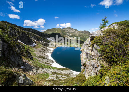 Vue d'été de lacs Porcile Orobie Occidentales et Valley Alpes Orobie Lombardie Italie Europe Banque D'Images