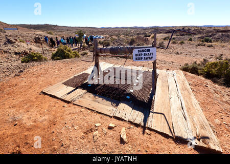 Le rêve de jour historique Mine est une destination touristique populaire, trouvés entre Broken Hill et Silverton en Nouvelle Galles du Sud en Australie Banque D'Images