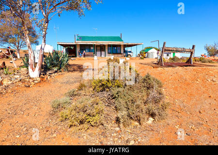 Le rêve de jour historique Mine est une destination touristique populaire, trouvés entre Broken Hill et Silverton en Nouvelle Galles du Sud en Australie Banque D'Images