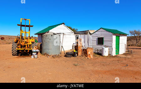 Le rêve de jour historique Mine est une destination touristique populaire, trouvés entre Broken Hill et Silverton en Nouvelle Galles du Sud en Australie Banque D'Images