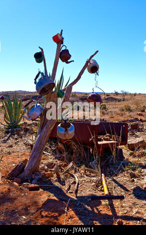 Le rêve de jour historique Mine est une destination touristique populaire, trouvés entre Broken Hill et Silverton en Nouvelle Galles du Sud en Australie Banque D'Images