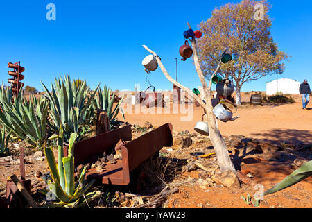 Le rêve de jour historique Mine est une destination touristique populaire, trouvés entre Broken Hill et Silverton en Nouvelle Galles du Sud en Australie Banque D'Images