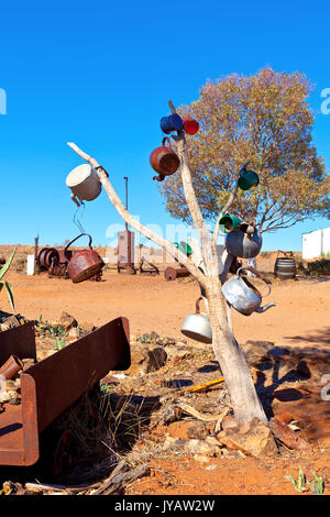 Le rêve de jour historique Mine est une destination touristique populaire, trouvés entre Broken Hill et Silverton en Nouvelle Galles du Sud en Australie Banque D'Images