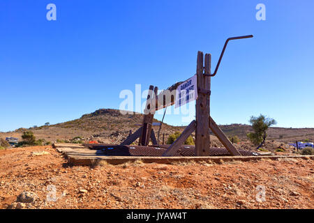 Le rêve de jour historique Mine est une destination touristique populaire, trouvés entre Broken Hill et Silverton en Nouvelle Galles du Sud en Australie Banque D'Images