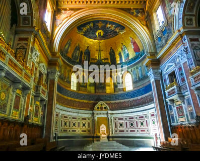 Rome, Italie - 10 septembre 2015 : La Basilique de San Giovanni in Laterano, Rome Banque D'Images