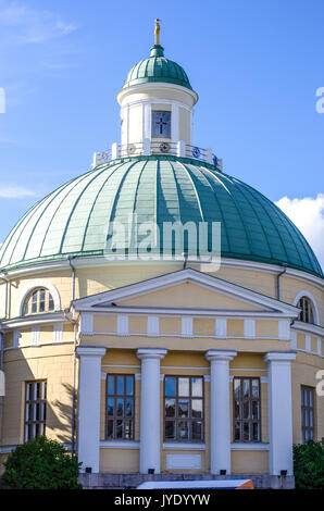 Turku, Finlande - Une vue de l'église orthodoxe, construite en 1839-1845, à Turku, Turku, près de la place Kauppatori Banque D'Images