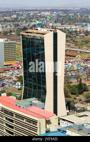 Banque coopérative du Kenya Co-op Direction générale de la Chambre siège, Nairobi, Kenya Banque D'Images