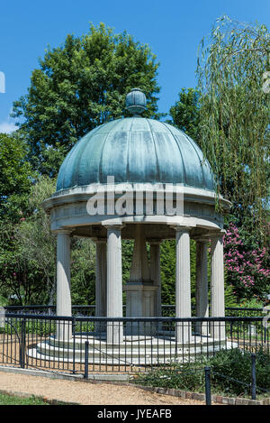 La tombe de Rachel et Andrew Jackson est situé dans le jardin de l'Hermitage, Pennsylvania, USA. Banque D'Images