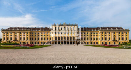 Palais de Schonbrunn, site du patrimoine mondial de l'UNESCO, vienne, autriche. Banque D'Images