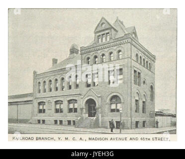 (King1893NYC) pg421 RAILROAD BRANCH, Y. M. C. A., Madison Avenue et 45TM STREET Banque D'Images